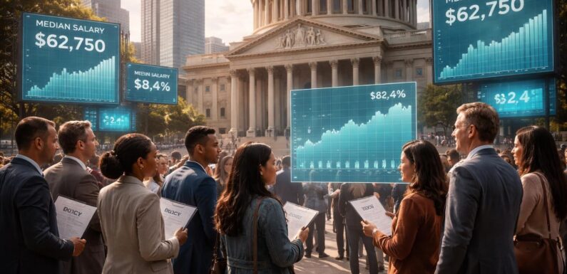 Impact des politiques publiques sur le salaire médian aux USA : un examen critique