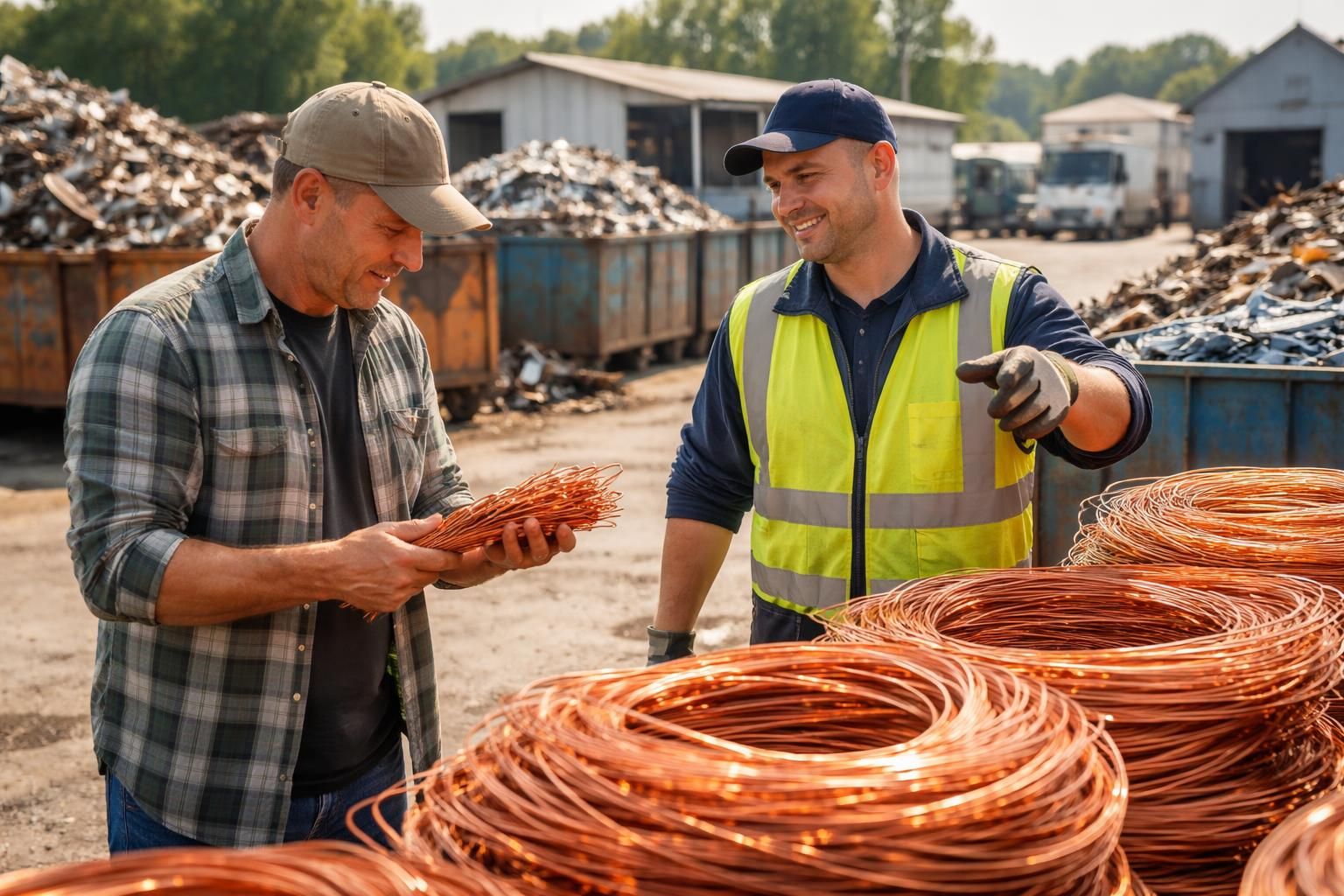 découvrez comment trouver les meilleurs prix du cuivre chez un ferrailleur proche de chez vous. comparez les offres, profitez des tarifs avantageux et vendez votre cuivre au meilleur prix localement.