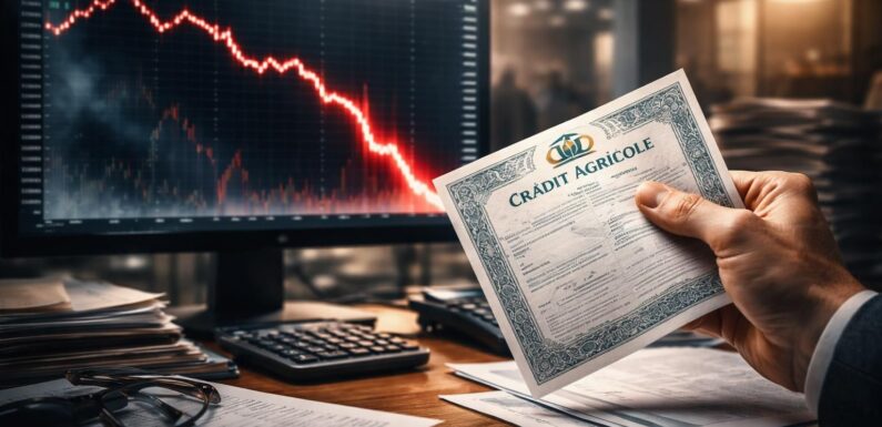 Pourquoi faut-il vendre les actions du Crédit Agricole dès maintenant ?