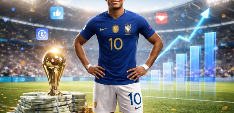 Salaire de Mbappé par mois en : la clé de sa popularité mondiale