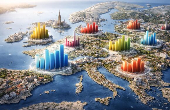 Salaire médian en France en comparaison avec d’autres pays européens