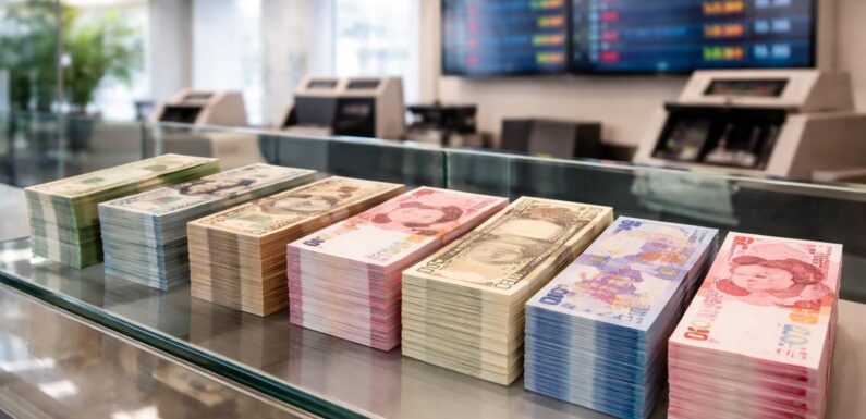 Les différentes devises disponibles dans les bureaux de change
